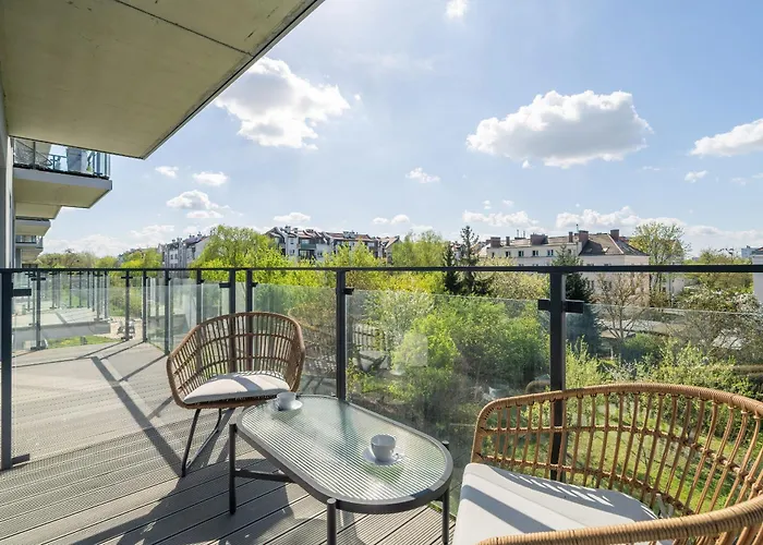 Family In With 2 Parking Spaces, 3 Bedrooms And Balcony By Renters Apartment Poznan